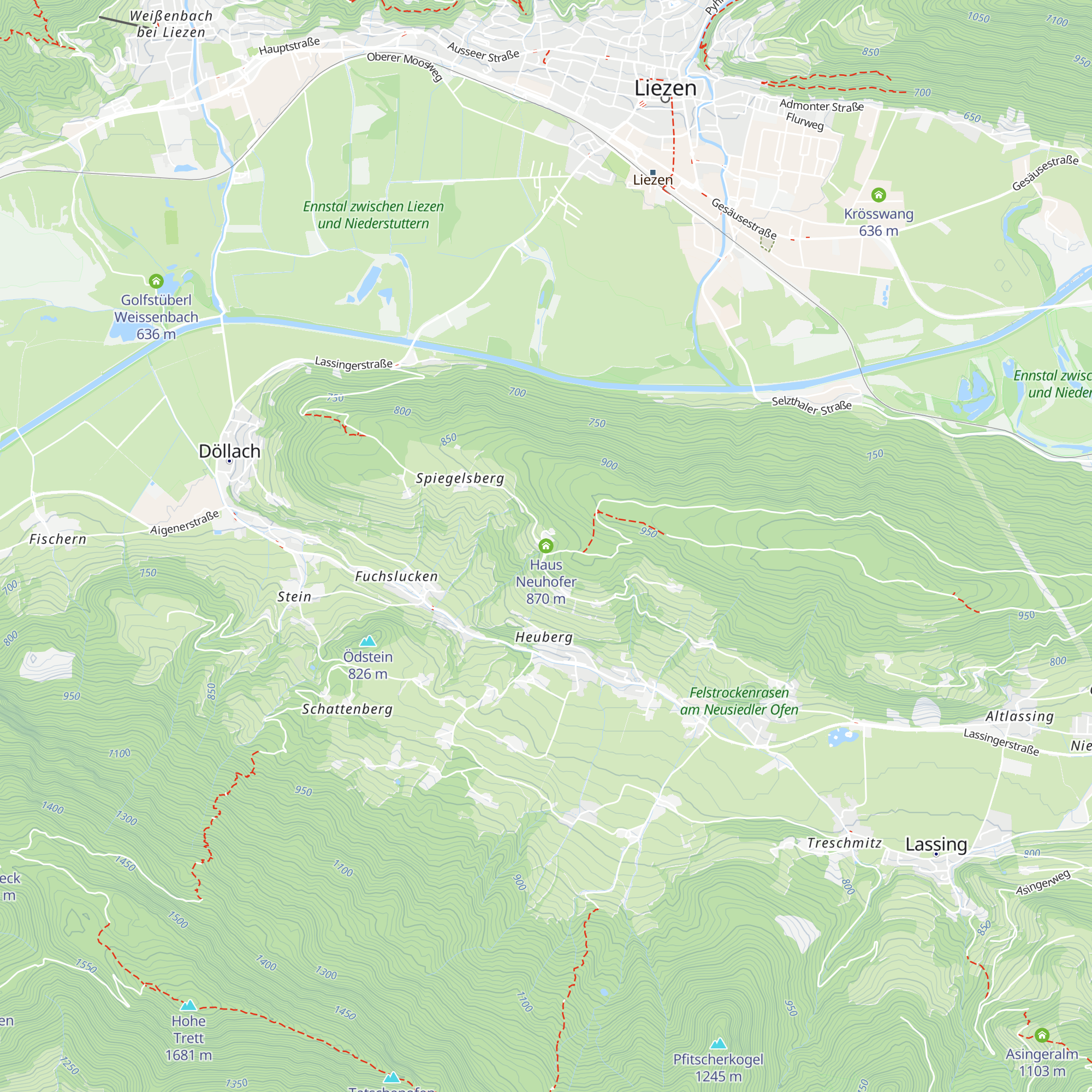 Haus Neuhofer map