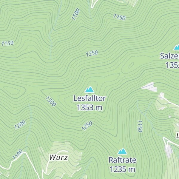 Map of Lesfalltor