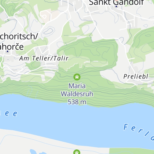 Map of Maria Waldesruh