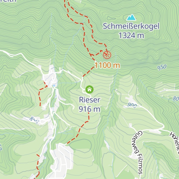 Map of Rieser