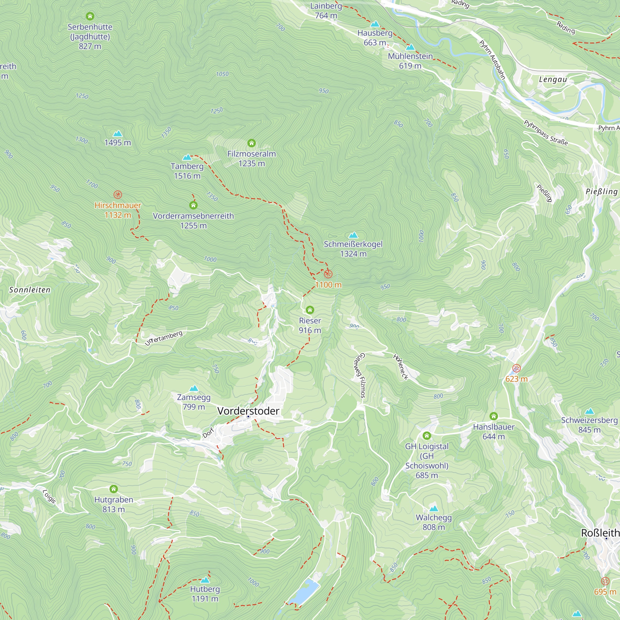 Rieser map