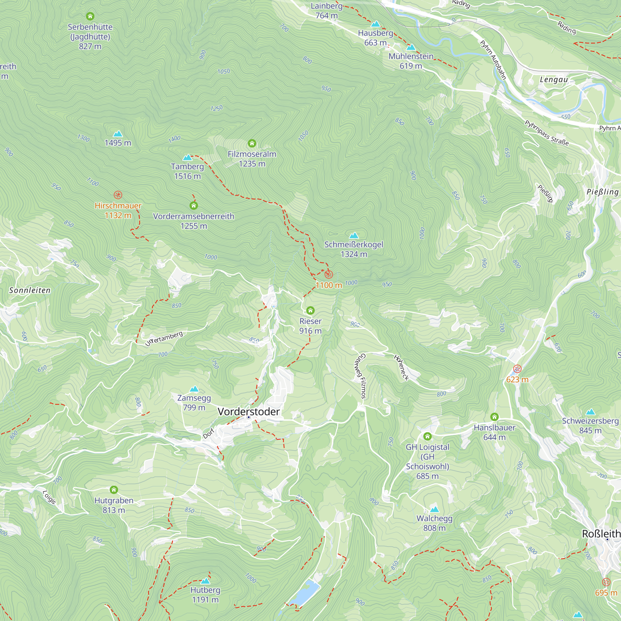 Rieser map