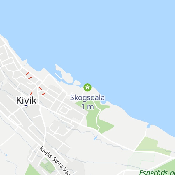 Map of Skogsdala