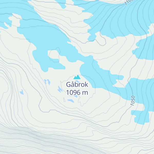 Map of Gåbrok