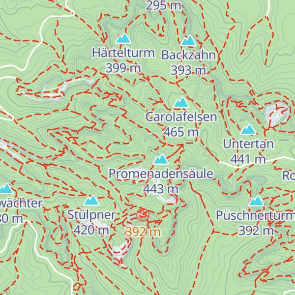 Map of Zerborstene Scheibe