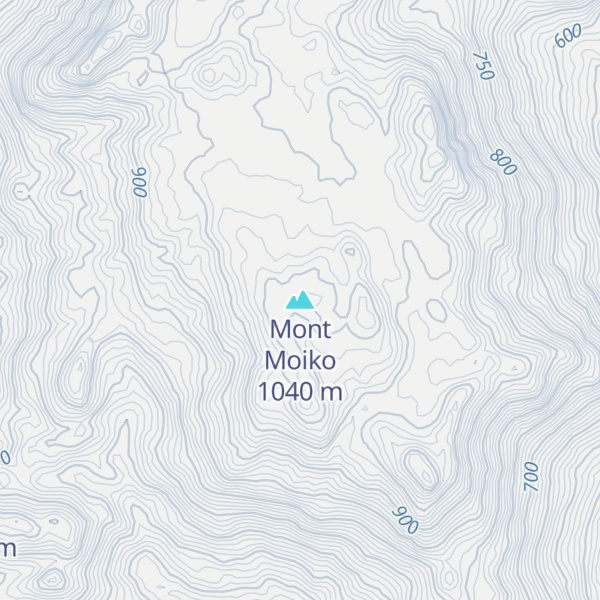 Map of Mont Moiko