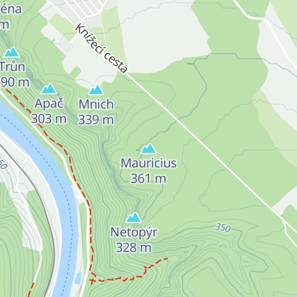 Map of Mauricius