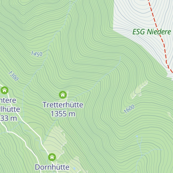Map of Glanzerhütte