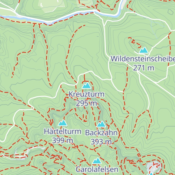 Map of Morsche Zinne