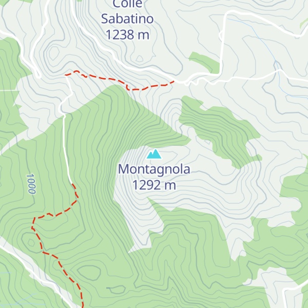 Map of Montagnola