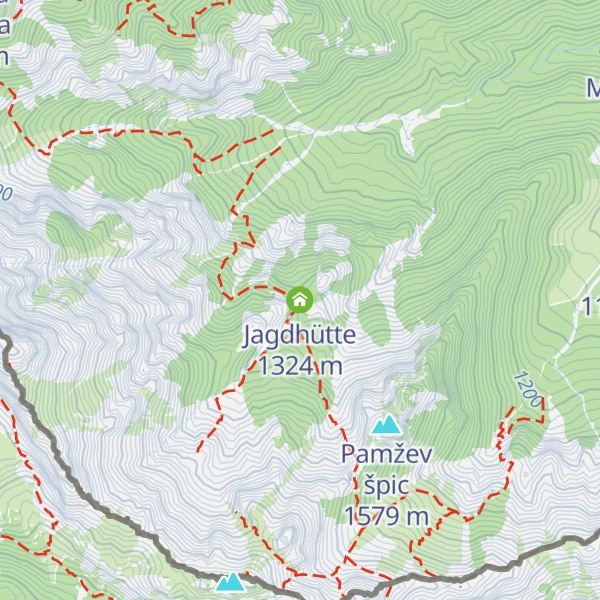 Map of Jagdhütte
