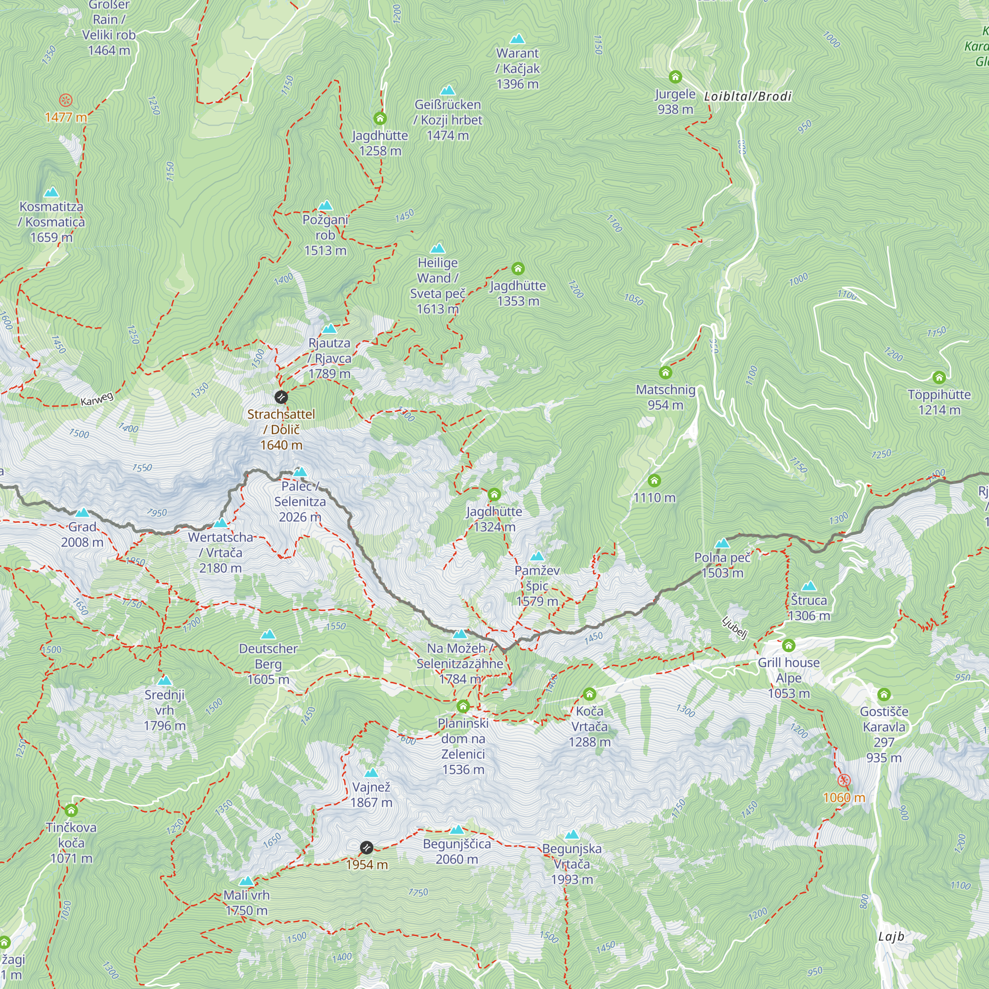 Jagdhütte map