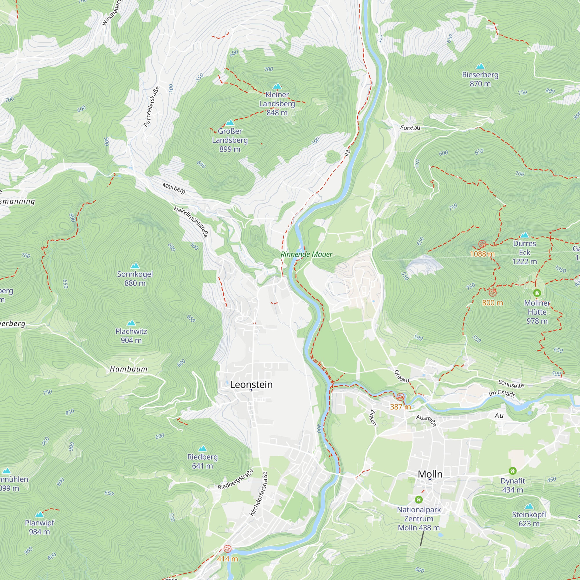 Naturfreunde map