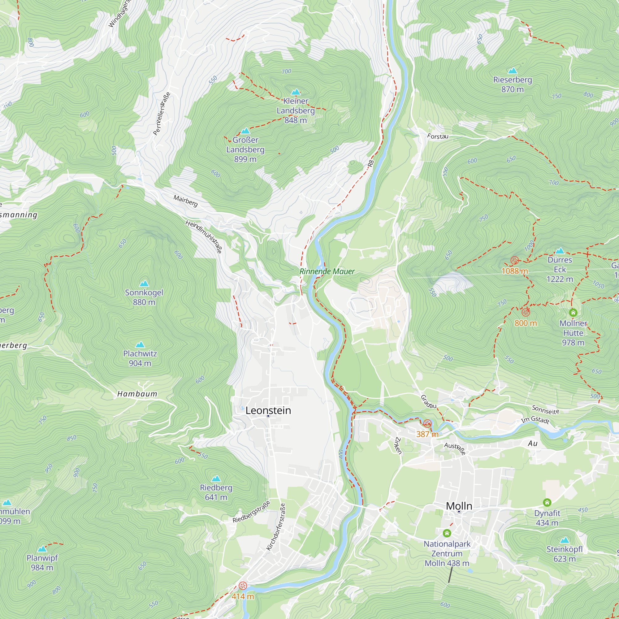 Naturfreunde map