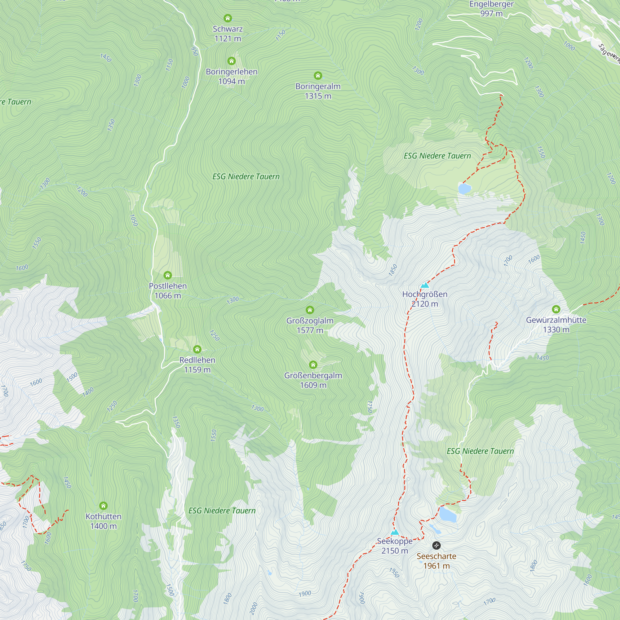 Großzoglalm map