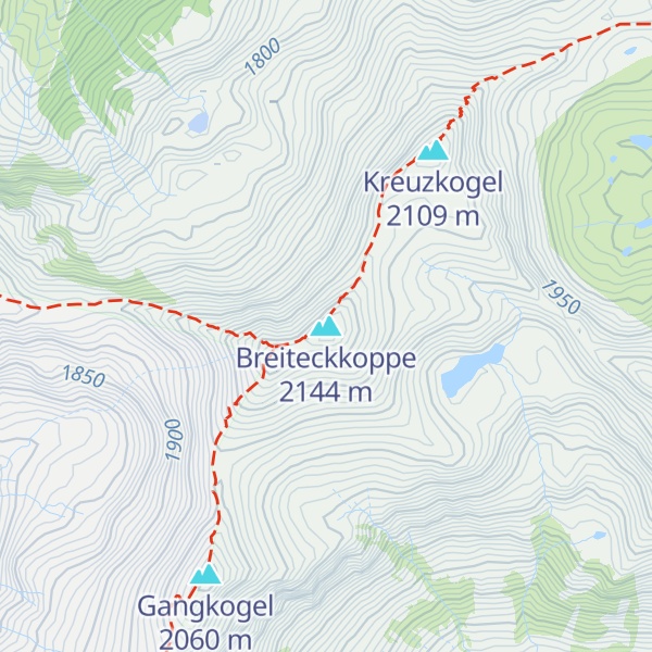 Map of Breiteckkoppe