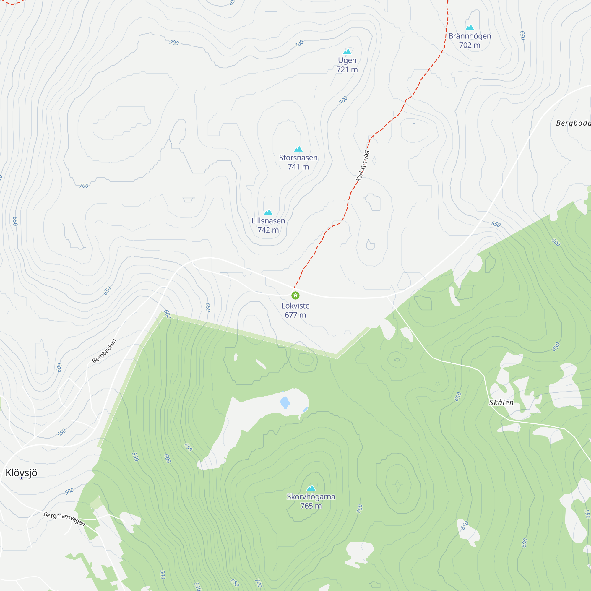Lokviste map