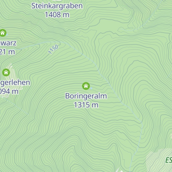 Map of Boringeralm