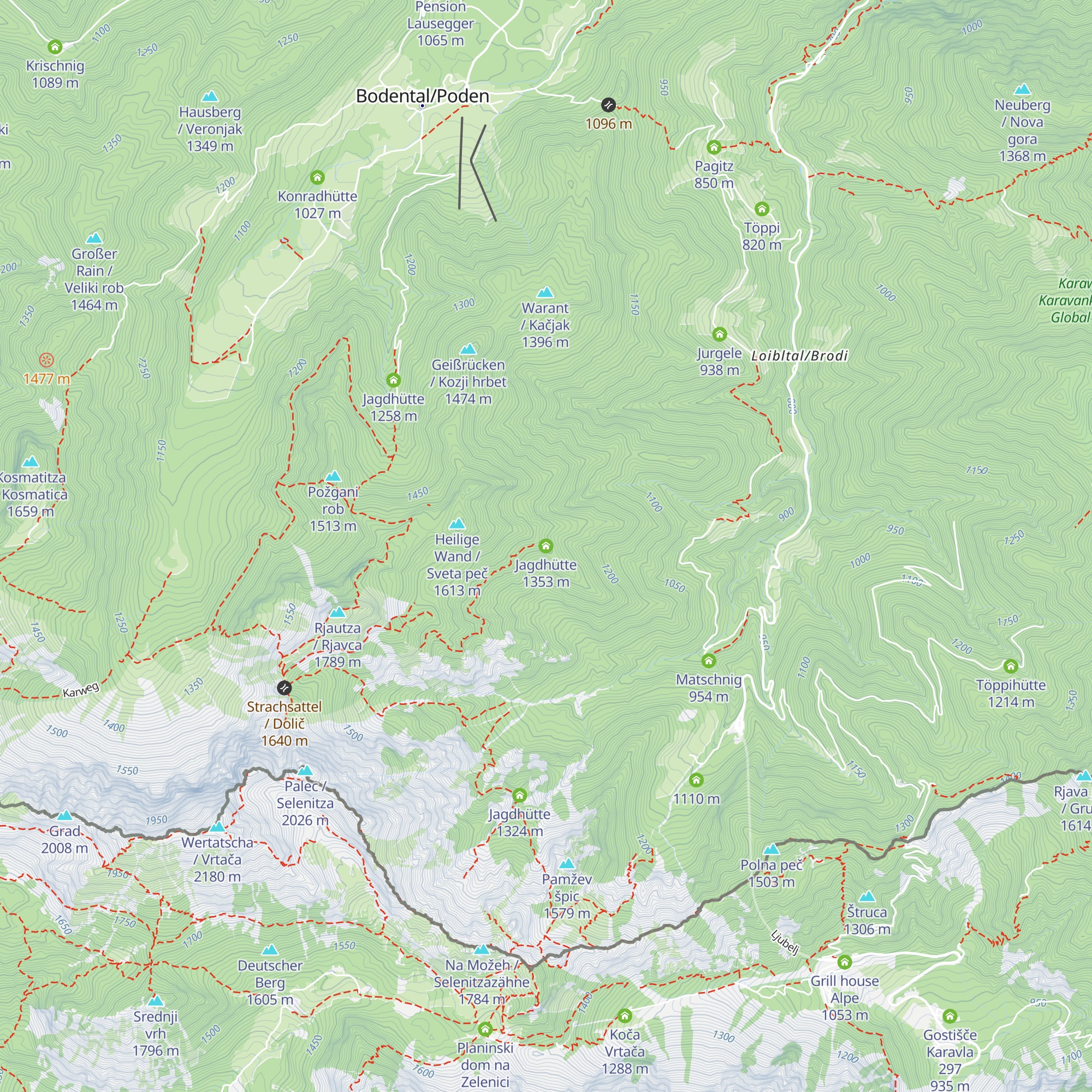 Jagdhütte map