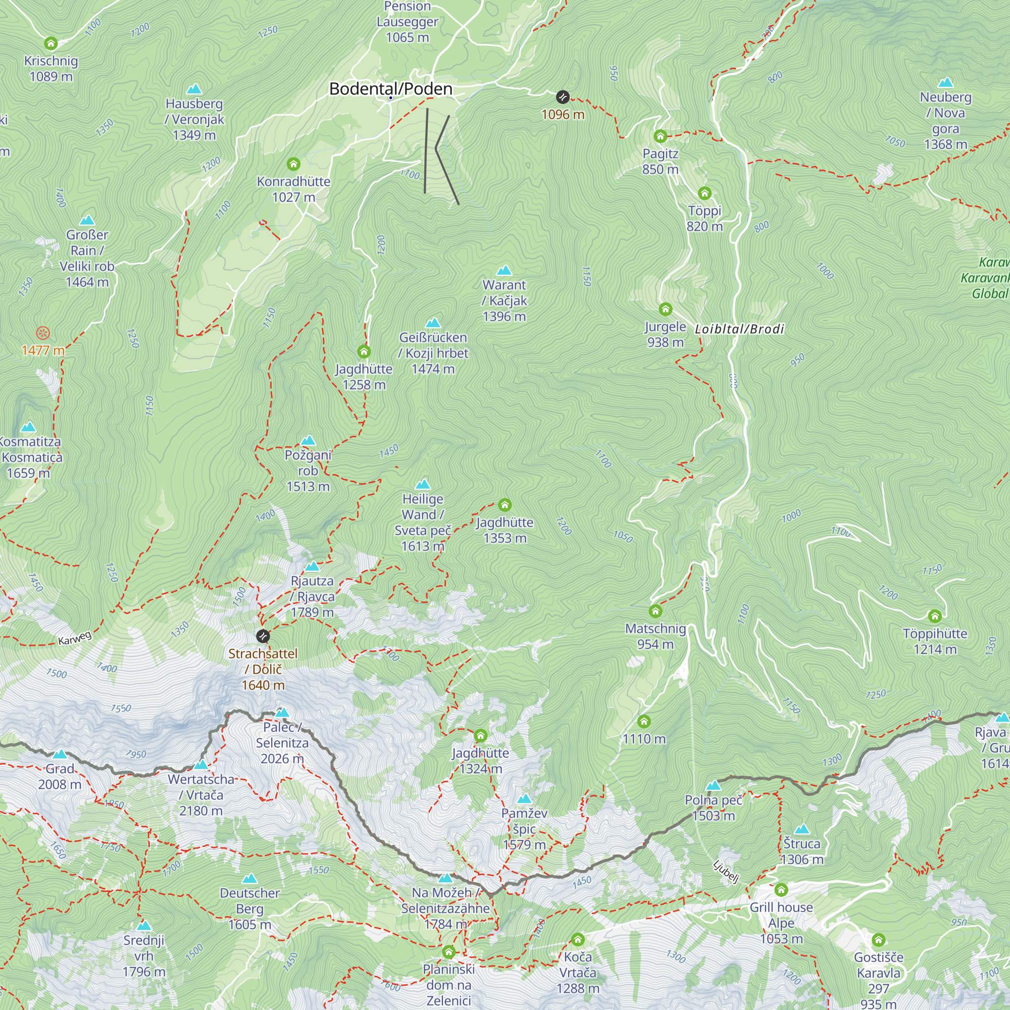 Jagdhütte map