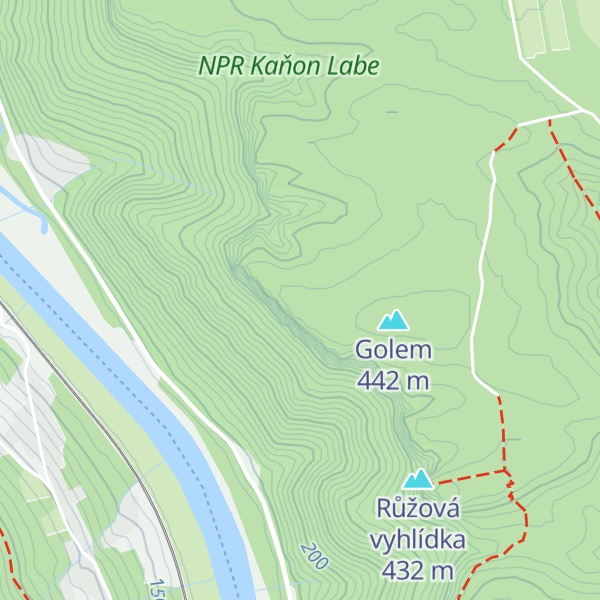 Map of Schovanka