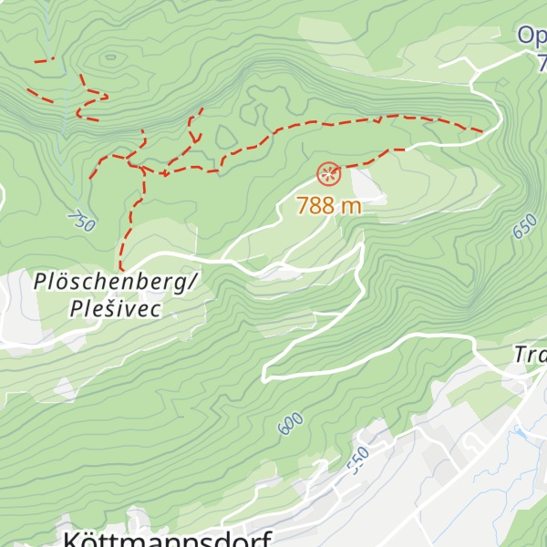 Map of Plöschenberg