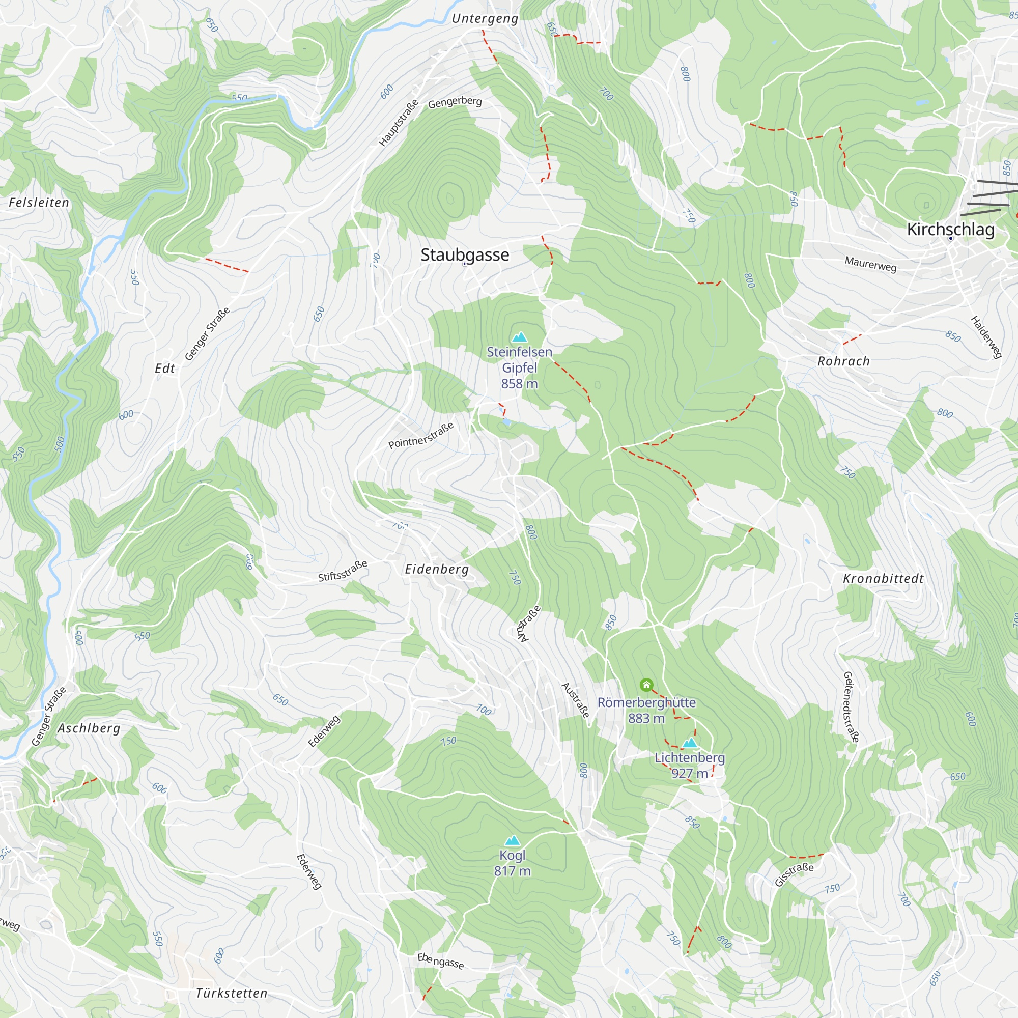 Seminarhotel Gasthof Pension Eidenberger Alm map