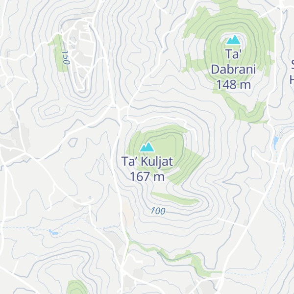 Map of Ta’ Kuljat