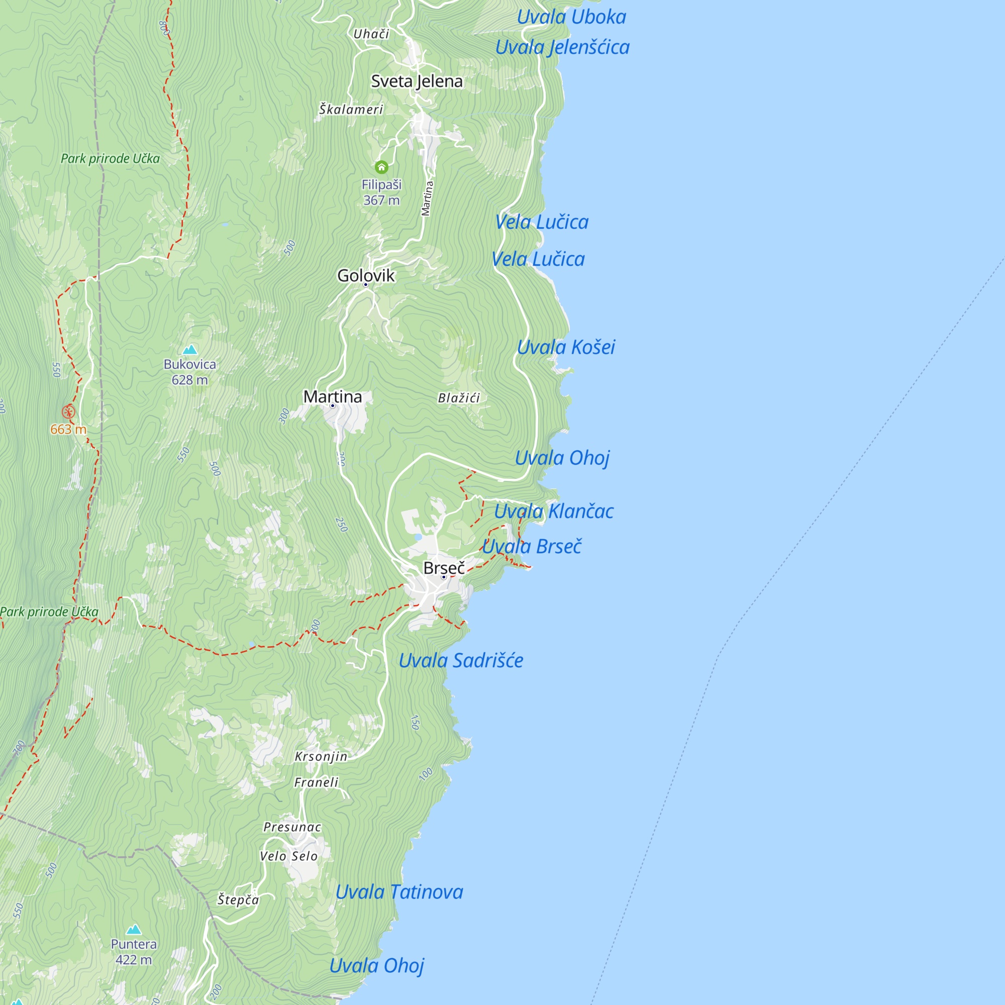 Villa Buba map