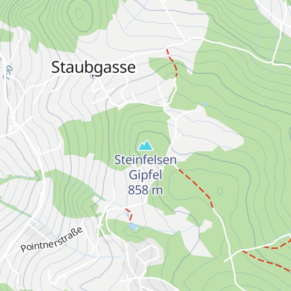 Map of Steinfelsen Gipfel