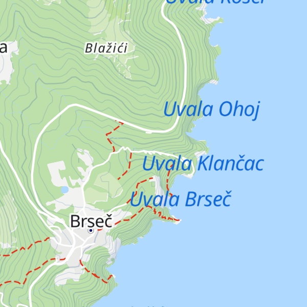 Map of Villa Majda