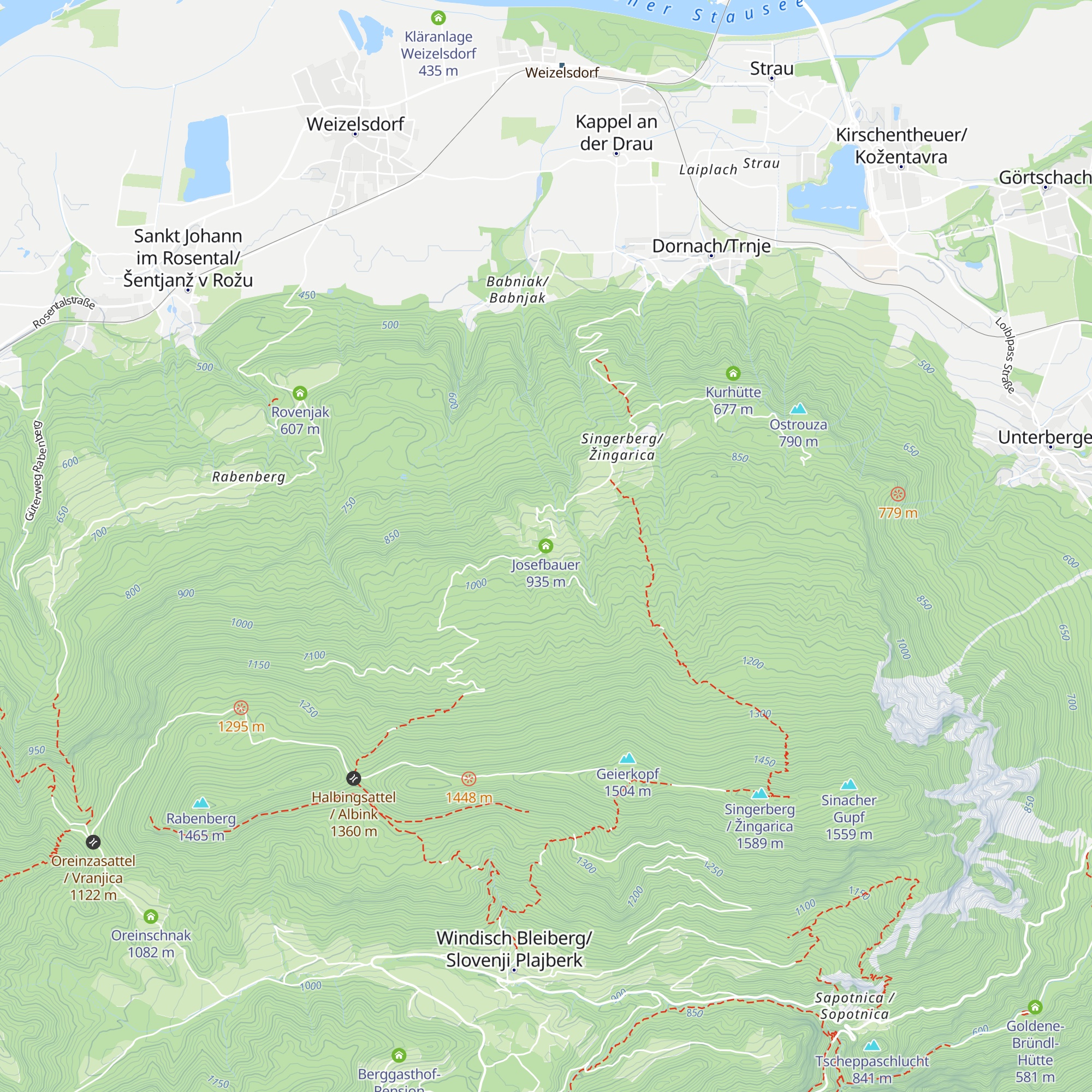 Josefbauer map