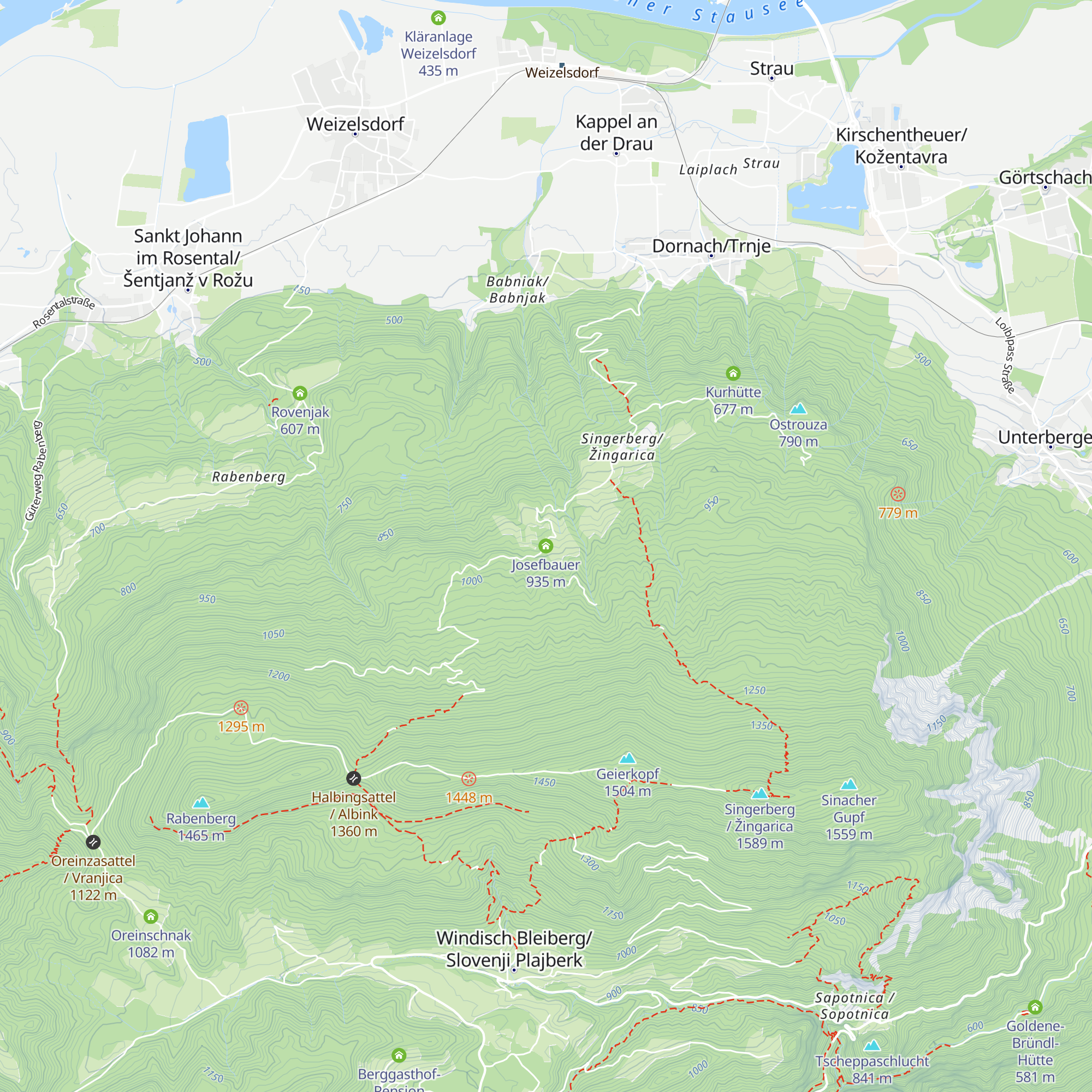 Josefbauer map