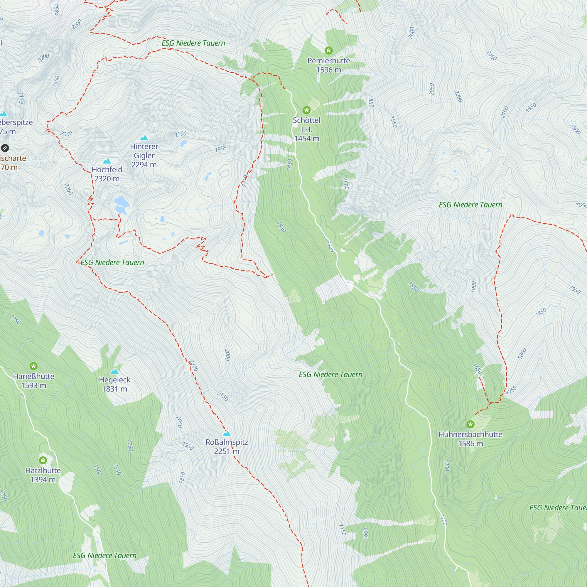 Malaishütte map