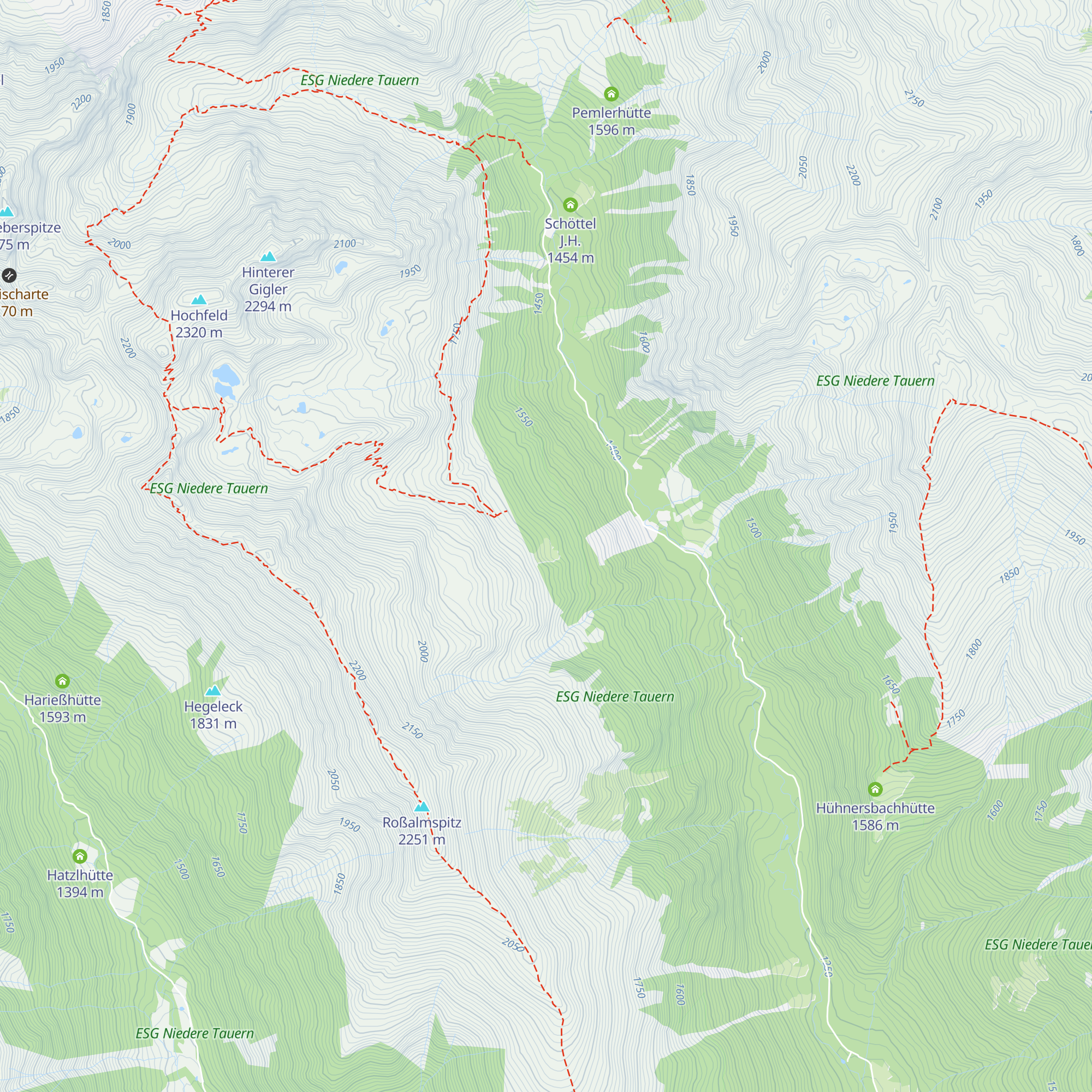 Malaishütte map