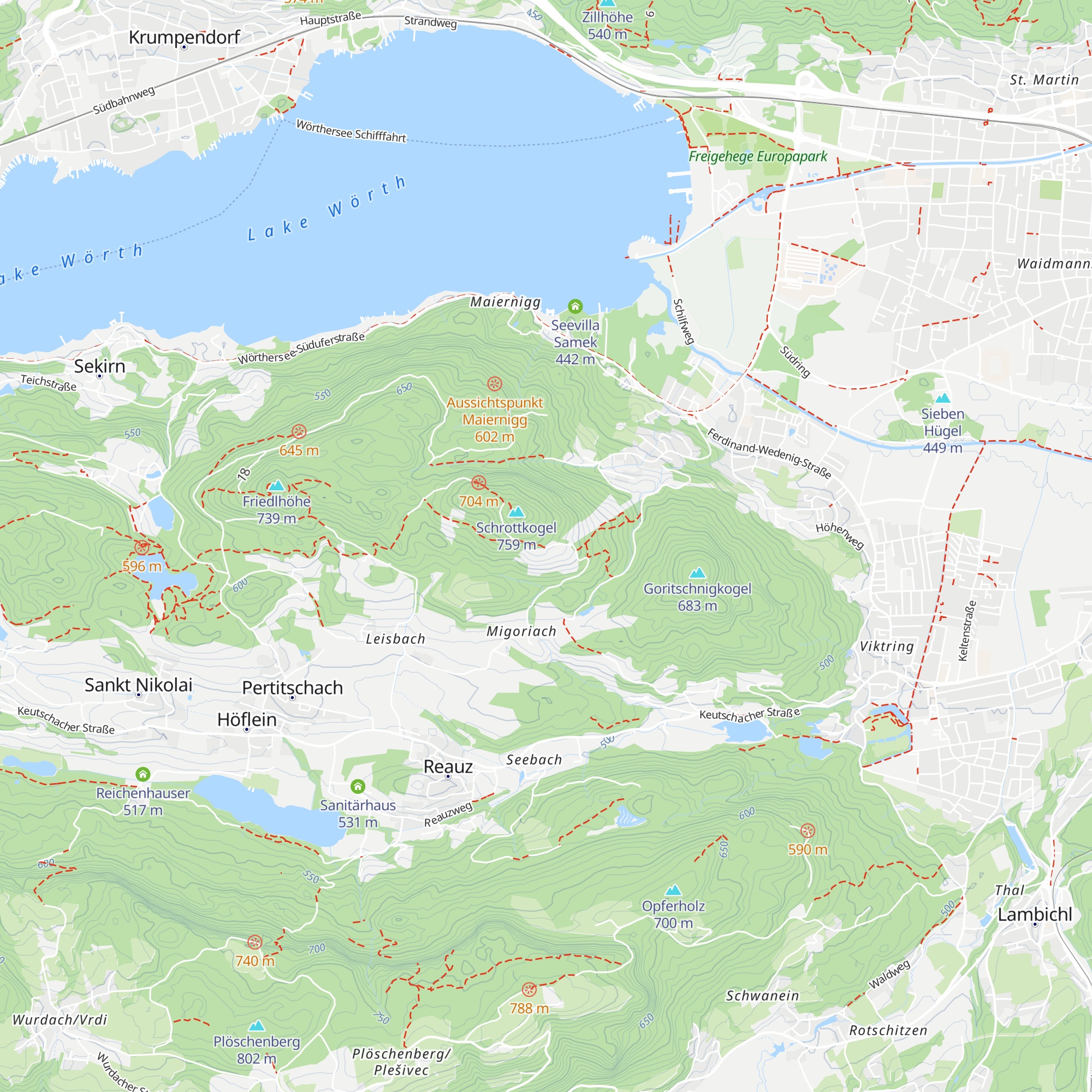 Schrottbauer map