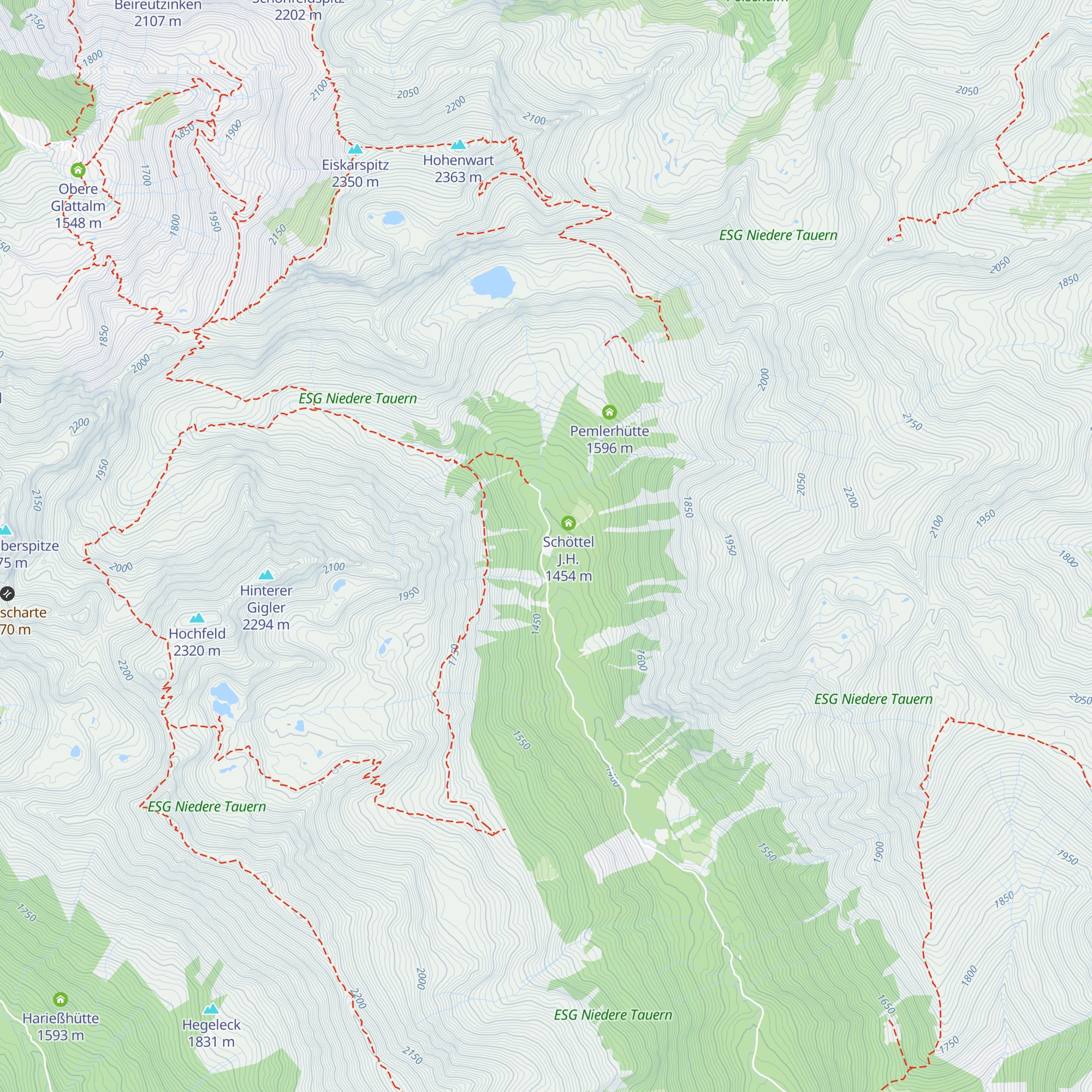 Luxenhütte map
