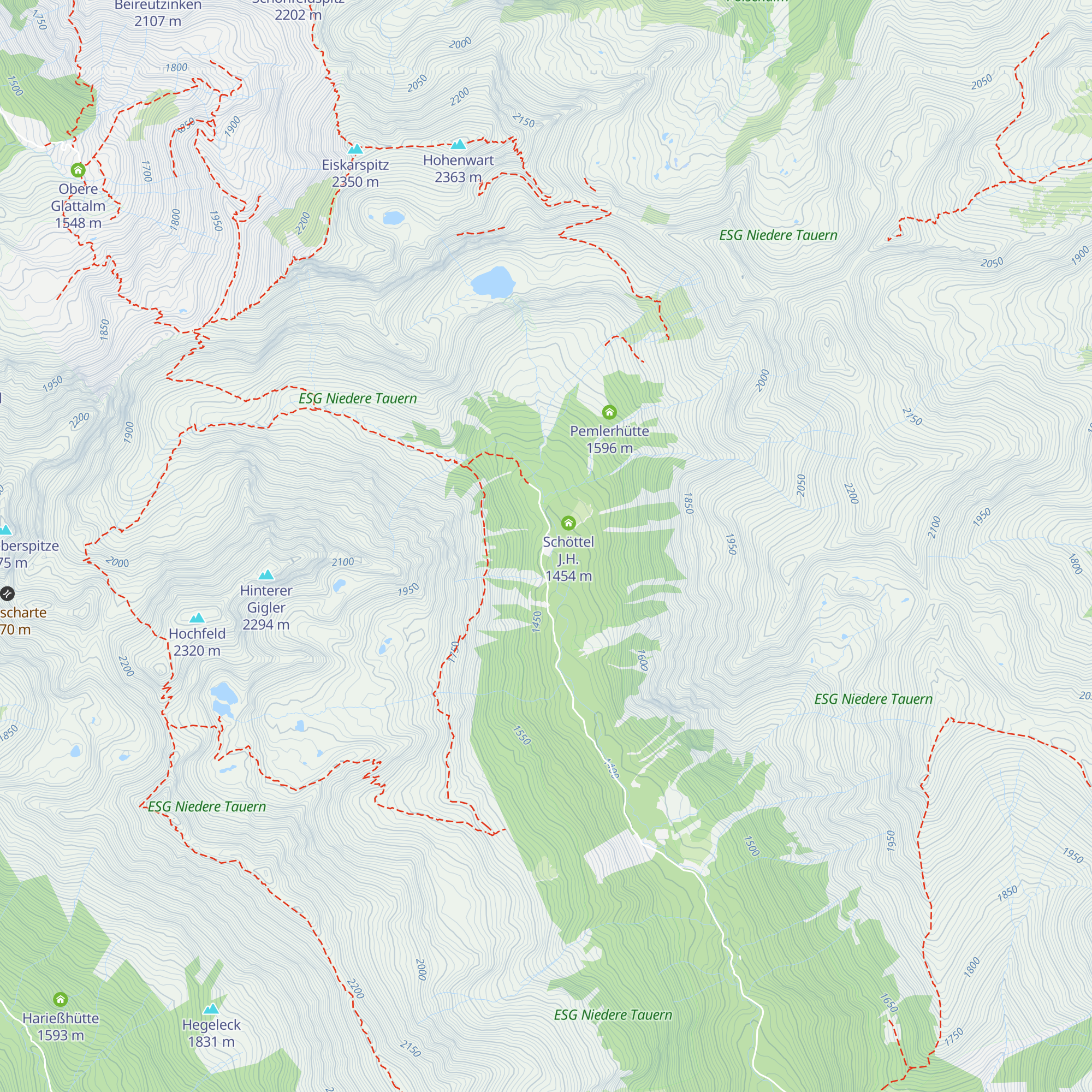 Luxenhütte map