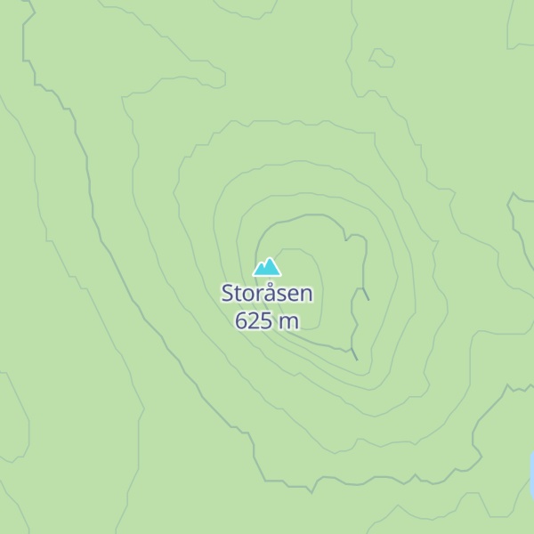 Map of Storåsen