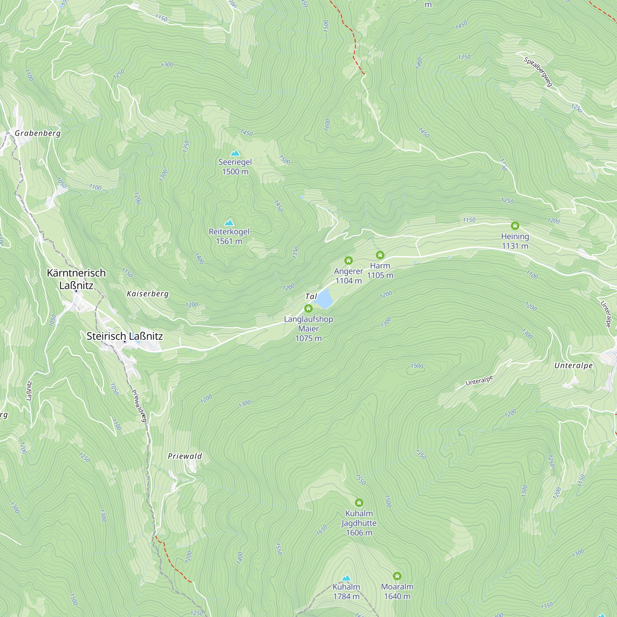 Langlaufshop Maier map