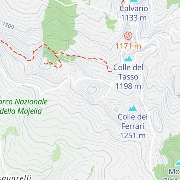 Map of Monte Serra