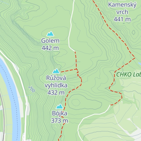 Map of Goliášek