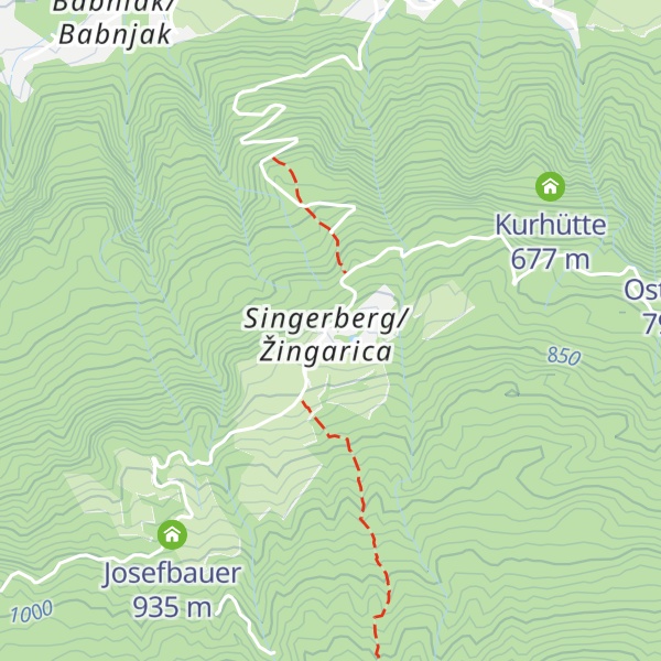 Map of Singerbauer
