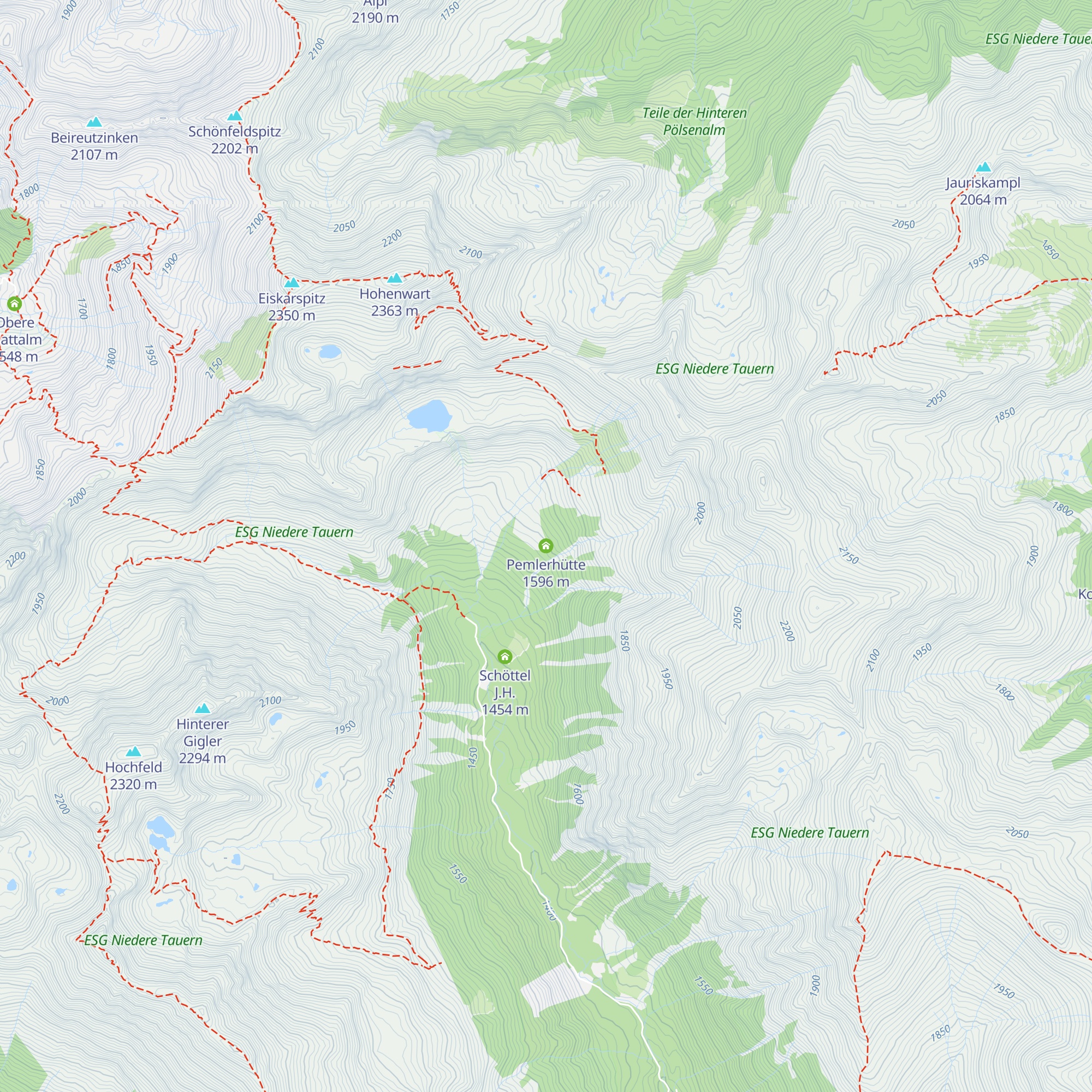 Pemlerhütte map