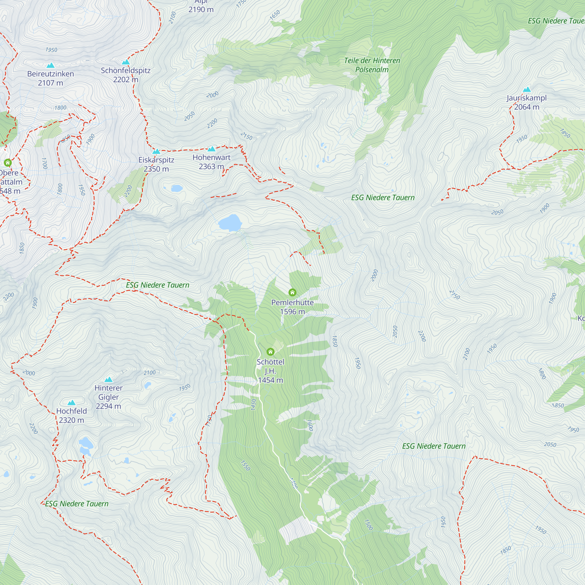 Pemlerhütte map