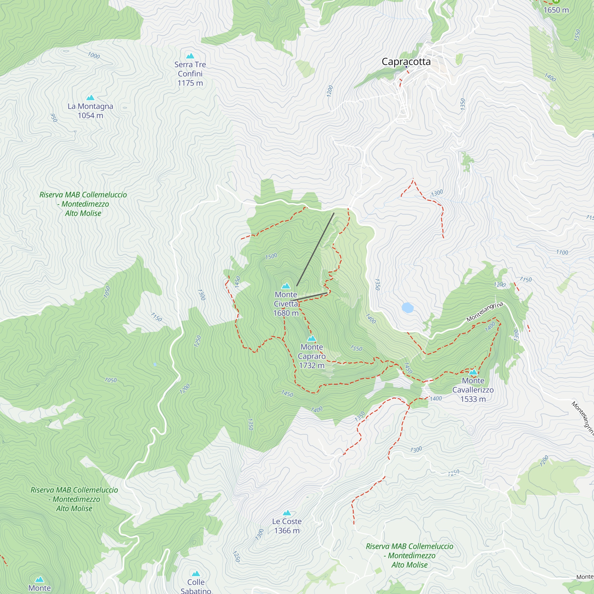 Rifugio Elda e Aldo Casciero map