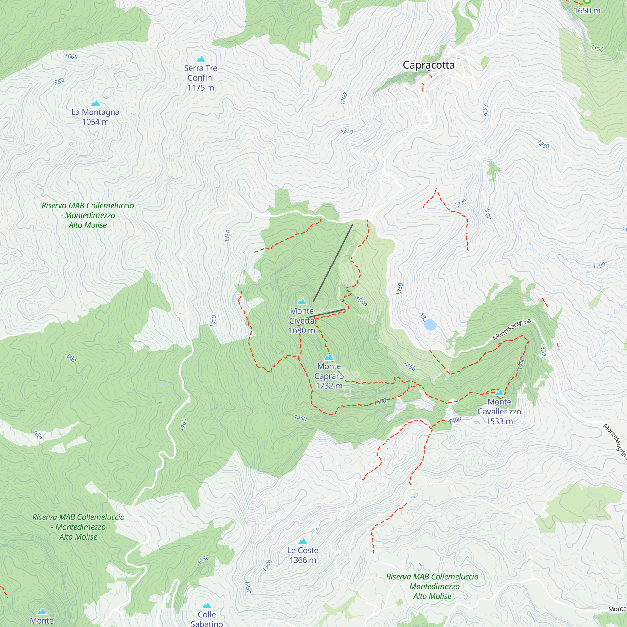 Rifugio Elda e Aldo Casciero map