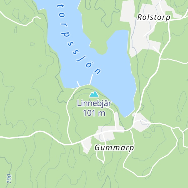 Map of Linnebjär