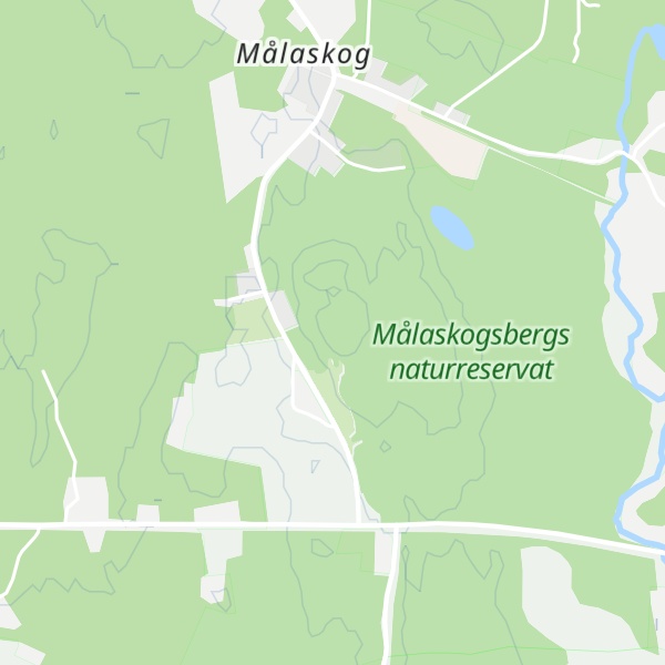 Map of Målaskogsberg