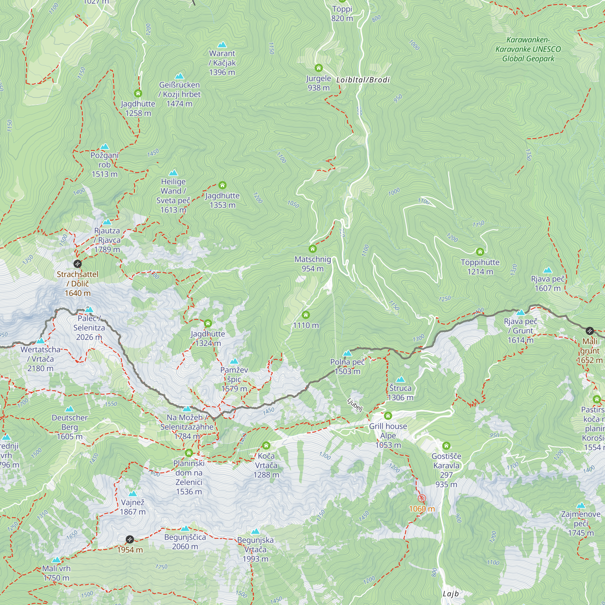Pamschbauer map